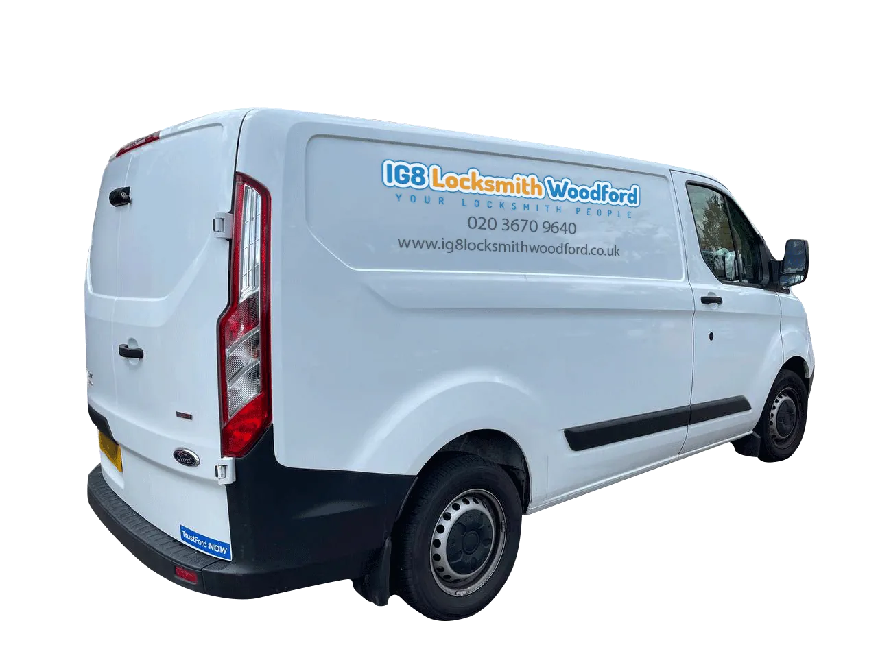 IG8 Locksmith Woodford van